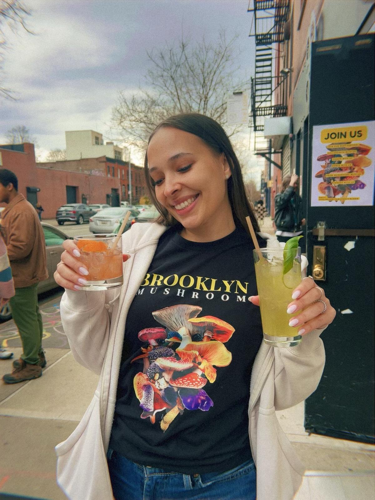 Brooklyn Mushroom Limited Edition T-Shirt - Multi Mushroom